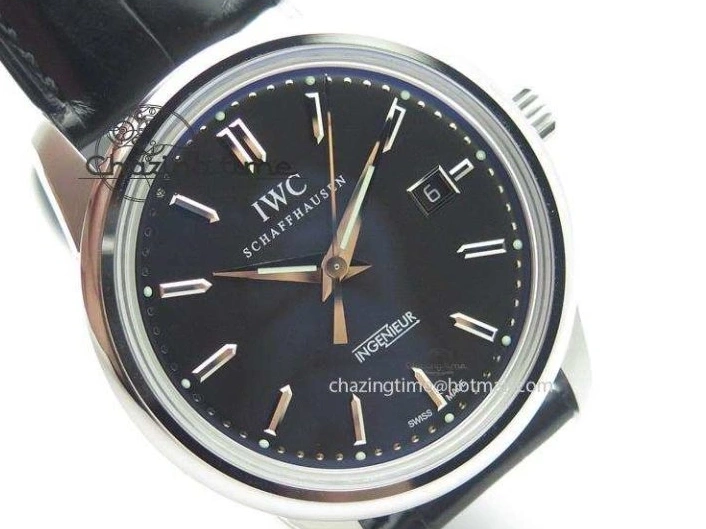 MIROTIME 0720 Ingeniuer St.Laurens SS Black Dial MKF 1:1 V2 Best Edition On Black Leather Strap A Functional 7351